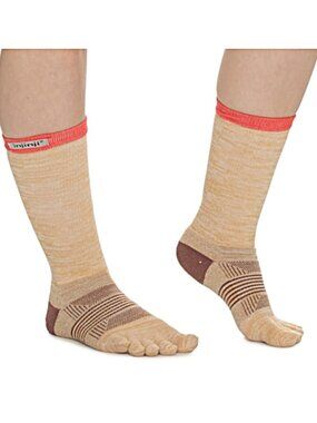 Injinji Trail Midweight Crew Five Toe Socks - Crew (For Women)